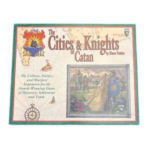 Mayfair Games Cities & Knights of Catan Expansion 2000 Edition MFG3800 NEW‎